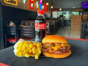imagem do produto Big Smash Original + Coca Pet & Fritas + R$ 18,99 leve outro burger
