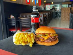 imagem do produto Big Smash Original + Coca Zero Pet & Fritas + R$ 18,99 leve outro burger