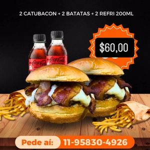 imagem do produto COMBO - CATUBACON 2 refrigerante pet 200ml 