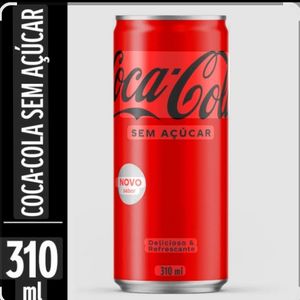imagem do produto  Coca cola zero 310 ml