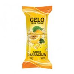 imagem do produto Gelo drink Maracujá - 200ml - 4 Unidades 