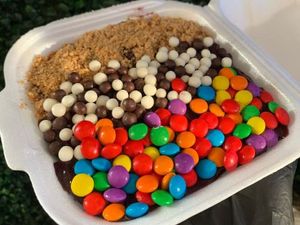 imagem do produto Açaí 300ml + 2 sabores + 7 complementos + 2 caldas + 1 fruta
