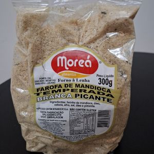 imagem do produto Farofa de Mandioca Temperada Branca Picante 300g