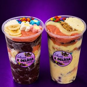 imagem do produto Combo casal são 2 Copo De açaí de 500 Ml