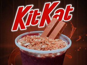 imagem do produto Açai Kit Kat = Açai+ Creme De Avelã+ chocobow+ Kit Kat