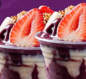 imagem do produto Açaí Natural + Granola+ Morango