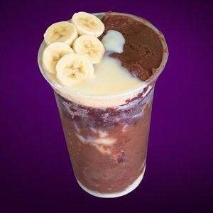 imagem do produto Açaí Natural+ Banana+ Creme de Avelã + Leite Condensado