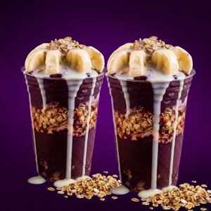 imagem do produto 2x Açaí Natural+ Granola+ Banana+ Leite em Pó+ Leite Condensado