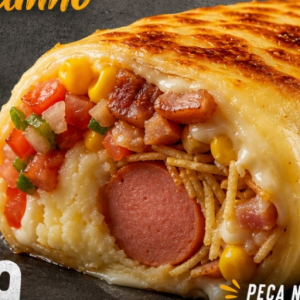 imagem do produto Dog com crosta de queijo e bacon