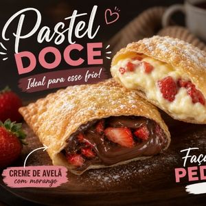 imagem do produto Pastel doce de ninho com morango 