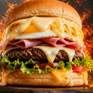 imagem do produto Americano com hambúrguer