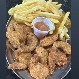 imagem do produto Camarão crocante c/ fritas 