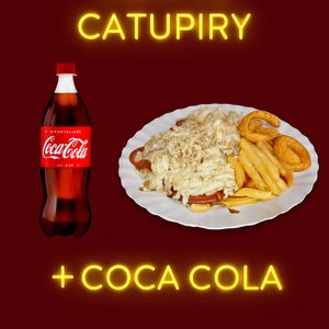 imagem do produto combo/ Alcatra ao molho Catupiry - serve 2 pessoas + coca  cola