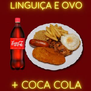 imagem do produto Combo/ Alcatra, linguiça e ovo + coca cola - serve 2 pessoas