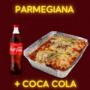 imagem do produto Combo parmegiana de carne serve 2 pessoas +  coca cola
