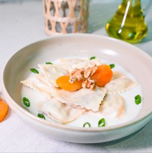 imagem do produto RAVIOLI GORGONZOLA, DAMASCO E NOZES