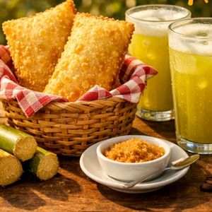 imagem do produto Pastel de queijo com goiabada.