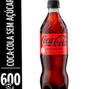 imagem do produto Coca cola Zero 600 ml.