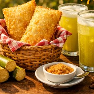 imagem do produto Pastel de mussarela com bacon.