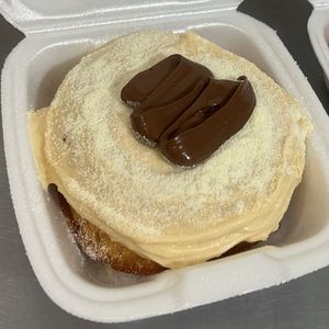 imagem do produto Mini Vulcão ninho com Nutella - Massa Branca