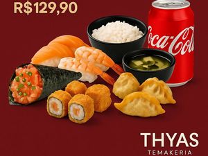 imagem do produto Executivo- 5   Thyas Premium + Coca Lata  R$ 129,90