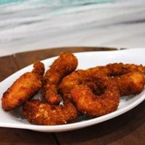 imagem do produto PORÇÃO DE CAMARÃO ROSA EMPANADO