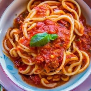 imagem do produto Marmitex somente com Macarrão ao molho vermelho 
