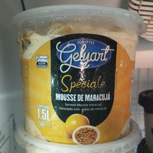 imagem do produto Pote 1,5l ( mousse de maracujá)