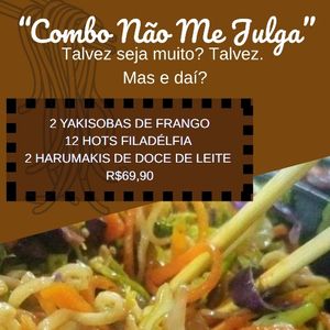 imagem do produto Combo "não me julga"