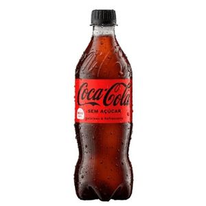 imagem do produto Coca cola 600 ml sem açúcar 