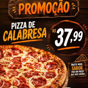 imagem do produto Pizza de calabresa 