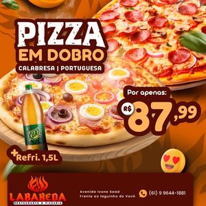 imagem do produto Pizza em dobro + kuat 1/5 