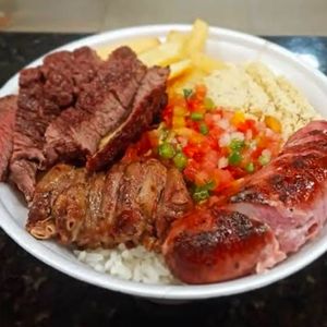 imagem do produto Marmita com churrasco 