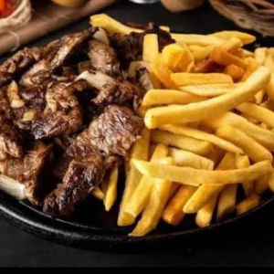 imagem do produto PORÇÃO DE CARNE COM FRITAS