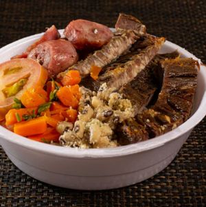 imagem do produto MARMITA G 850g  3 opções de carne (proteína)