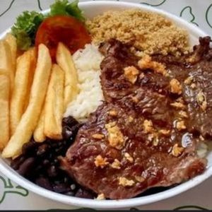 imagem do produto MARMITA M 750g  2 opções de carne (proteína)