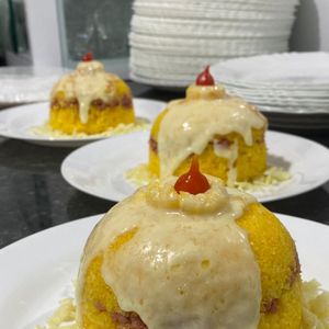 imagem do produto Cuscuz com carne e queijo 
