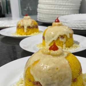 imagem do produto Cuscuz com charque e queijo 