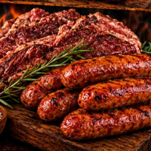 imagem do produto 1 KG DE PORCO + 3 LINGUIÇAS