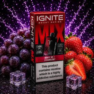 imagem do produto Boost Series MIX Grape Ice + Strawberry 
