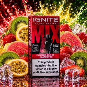 imagem do produto Boost Series MIX Kiwi Passion Guava Ice + Strawberry Ice 