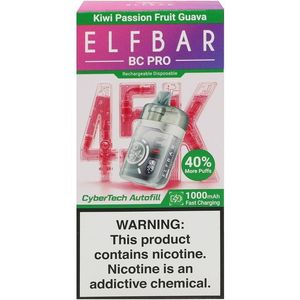 imagem do produto ELFBAR PRO 45K KIwi Passion Fruit Guava