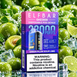imagem do produto Elfbar GH23K Green Plum Sour Lime