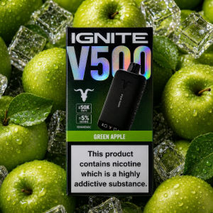 imagem do produto Ignite v500 50k Puffs Green Apple