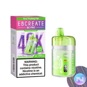 imagem do produto Elfbar Ebcreate pro 2026 40K Sour Fcuking Fab