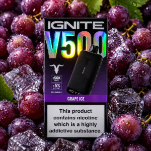 imagem do produto Ignite v500 50k Puffs Grape Ice