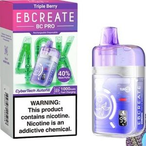 imagem do produto Elfbar Ebcreate pro 2026 40K Triple Berry