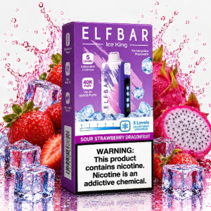 imagem do produto Elfbar ICE King 40k Sour Strawberry Dragonfruit
