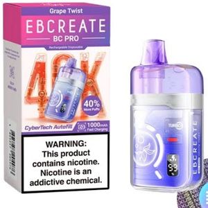imagem do produto Elfbar Ebcreate pro 2026 40K Grape Twist