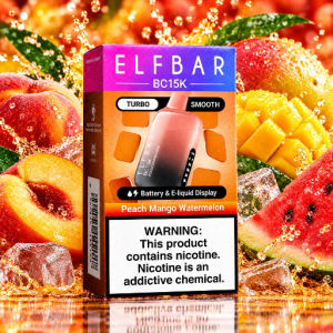 imagem do produto Elfbar 15k Peach Mango Watermelon